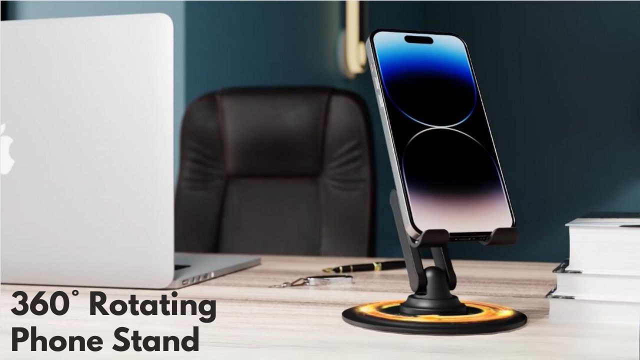 Portable MagSafe Phone Stand for Desk, Travel, and Home Use