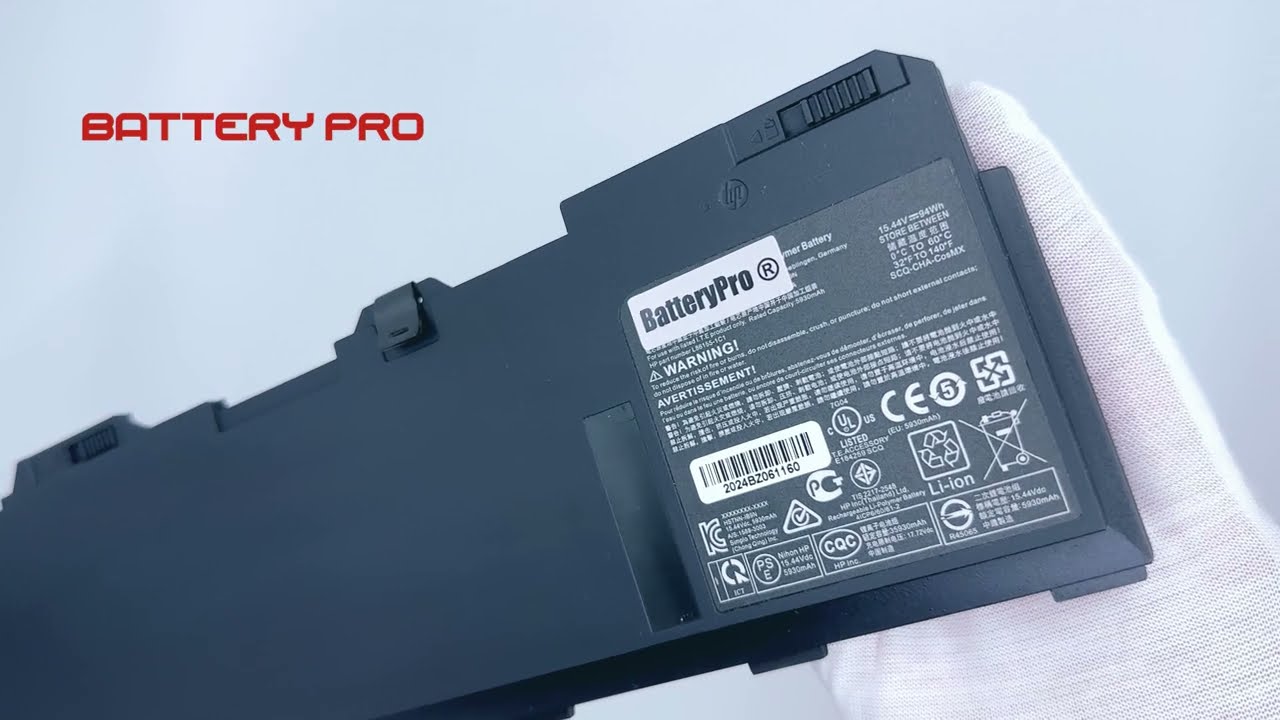 HP Laptop Battery Replacement: Batteries for ProBook, EliteBook, ZBook, and Omen